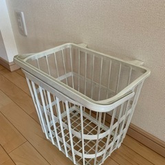 昭和レトロ　洗濯カゴ　