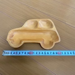車の木製プレート皿