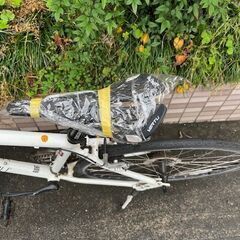 値下げしました！【メンテナンス済み】ルイガノ　LOUIS GARNEAU LGS-CHASSE　470　クロスバイク　ホワイト　アルミフレーム