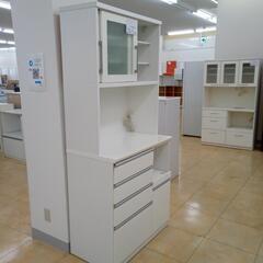 ☆ジモティ割あり☆ NITORI レンジボード ホワイト H200×D50.5×W89.5 