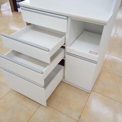 ☆ジモティ割あり☆ NITORI レンジボード ホワイト H200×D50.5×W89.5