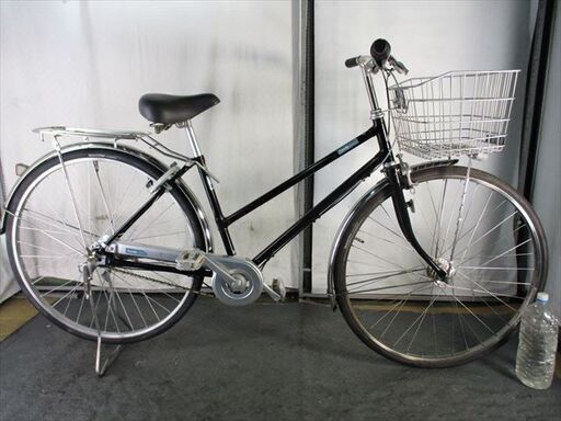 Ｄ191　★限定特価　整備済み★ブリヂストン　トレンディ★ 中古自転車 【　27インチ　黒　 】