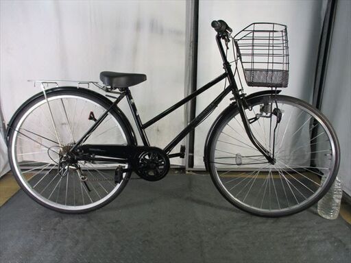 D193　★限定特価★ 中古自転車 【　27インチ　軽快車　黒　6段　 】 D193 ☆限定特価☆ 中古自転車 【 27インチ 軽快車 黒 6段 】