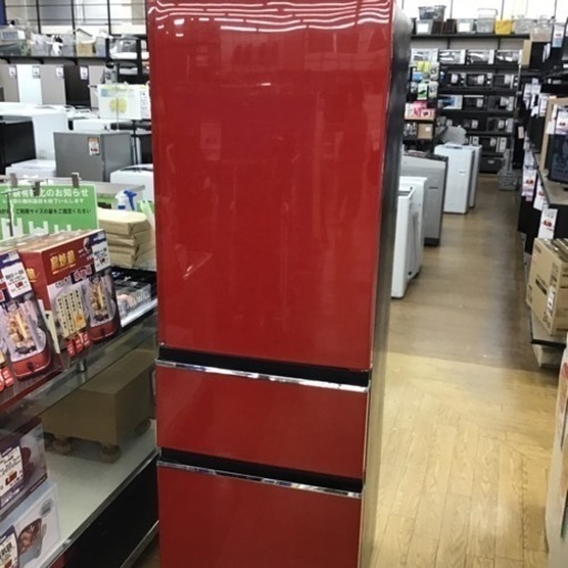 #L-42【ご来店頂ける方限定】MITUBISHIの3ドア冷凍冷蔵庫です