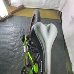 Ｄ194★23800円★整備済み スポーツ中古自転車★ミヤタ★メリダ【マウンテンバイク　グリーン26インチ　41ｃｍ】