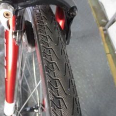 Ｄ195★18000円★整備済み スポーツ中古自転車 【クロスバイク　HEAD　赤　49ｃｍ】