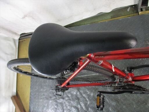 D195☆18000円☆整備済み スポーツ中古自転車 【クロスバイク HEAD 赤