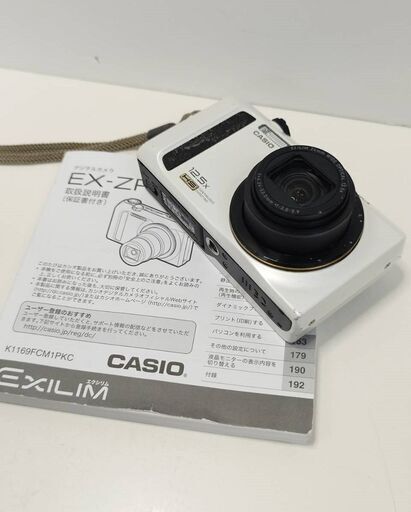 【ジャンク】CASIO EXILIM EX-ZR100 デジタルカメラ
