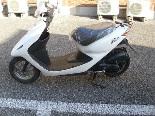 【購入済み！】前後タイヤ新品！ホンダ スマート　ディオ　AF56（白）実動中古車◆彦根市～ 購入済み！】前後タイヤ新品！ホンダ スマート ディオ AF56（白）実動