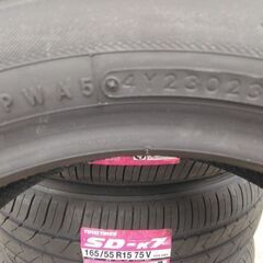 165/55R15  75V　TOYO  SD-K7  