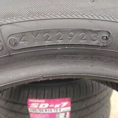 165/55R15  75V　TOYO  SD-K7  