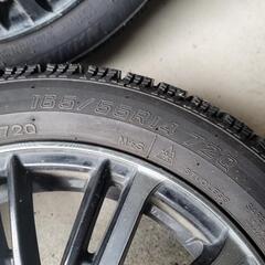 (取引中)4本セットスタッドレスタイヤホイール付き 165/55R14 NANKANG
AW-1スタッドレス 2022年製