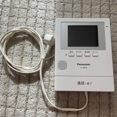 Panasonic ドアホンインターホンモニターテレビ付