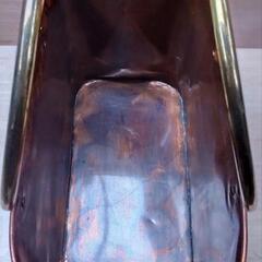 ミッドセンチュリー 銅製マガジンラック ブックスタンド