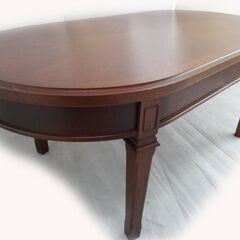 No.3201-03 センターテーブル マルニ木工/地中海 エレガントなオーバル