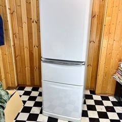 MITSUBISHI 冷蔵庫 MRｰC34ZｰW1 335L フ...