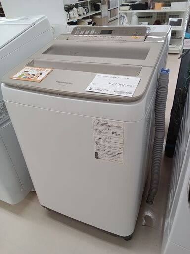 ★ジモティ割あり★ SHARP 洗濯機 NA-FA-80H6 8ｋｇ 16年製 動作確認／クリーニング済み TC600