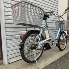 ☆前後タイヤ良品☆ バッテリー再生済4.0ah 20型 電動自転車 防犯登録