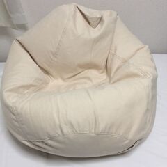 【ネット決済】【ほぼ新品】ビーズクッション Mサイズ 約80×9...