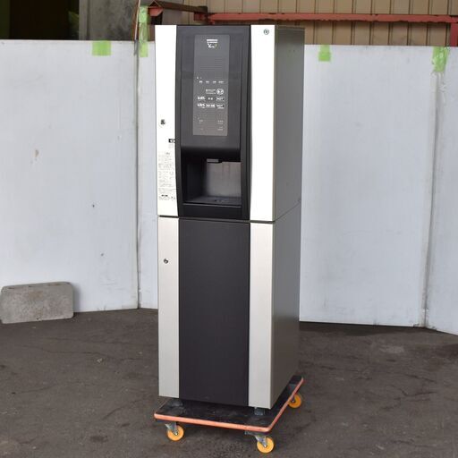 ≪yt1038ジ≫ ホシザキ ティーディスペンサー PTE-F250HWA1-BK スタンド APC-EA1-BK 給茶機 お茶/お湯/冷水 現状品 51105-09