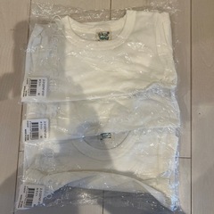 【80】新品白Tシャツ3点