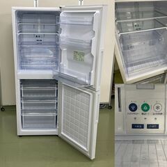 冷蔵庫 シャープ 280L 冷凍庫 SJ-PD28F-W 2020年製 2ドア