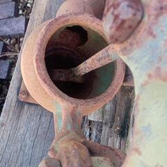 井戸　手押し井戸　手押しポンプ　アンティーク