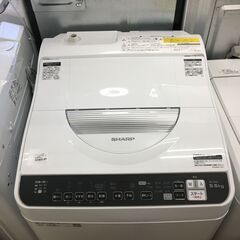 ①シャープ SHARP 乾燥付き洗濯機 ES-TX5EJ 202...