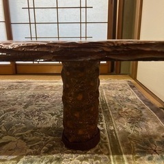 机、デスク　杉