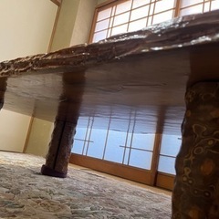 机、デスク　杉