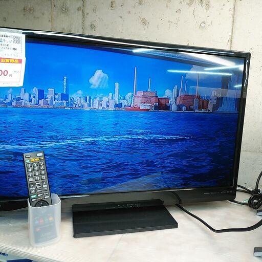 年末セール 3か月間保証☆配達有り！10000円(税込み）三菱 32型 液晶テレビ リモコン付 2019年製