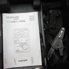 CUSTOM MG-02U 絶縁抵抗器 中古品 現状品 【ハンズクラフト宜野湾店】