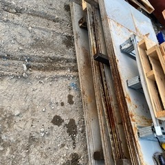 縞板鉄板切板　4.5ｍｍ厚1820mmx900mm