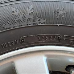 【2022年製】スタッドレスタイヤ & ニッサン セレナ　C26　純正アルミホイール　4本セット