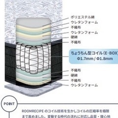 最終値下げ】【18日まで】明の夢 マットレス