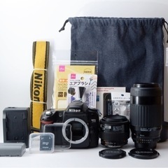 ★Nikon D80★S数約8250回●スマホ転送●Wズームレンズ  1ヶ月動作補償あり！ 安心のゆうパック代引き発送！ 送料、代引き手数料無料！