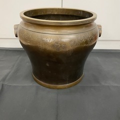 銅壷　銅製　火鉢道具　古民具　茶道具