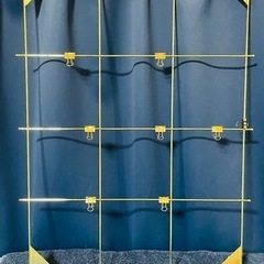 IKEA ミールヘーデン メモボード クリップ付き 黄銅色