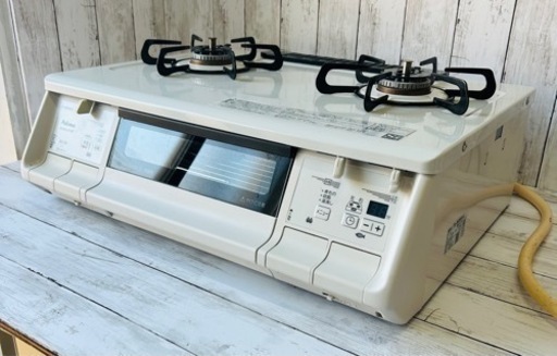 お引取り限定 19年製 パロマ エブリシェフ 都市ガス用コンロ ガステーブル PA-360WHA-L ホワイト
