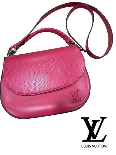 LOUIS VUITTON エピ ルナ 2ways バッグ ホットピンク