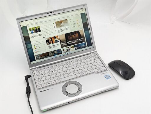 送料無料 新品マウス付き 高速SSD256 中古ノートパソコン Panasonic CF-SV7RDAVS 第8世代 i5 8GB DVDRW Bluetooth カメラ Windows11 Office