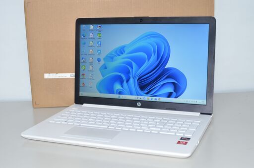 中古良品ノートパソコン Windows11 爆速SSD256GB+HDD1TB HP 15-db0160AU AMD Ryzen3/メモリ8GB/15.6インチ/無線/WEBカメラ/DVDマルチ搭載
