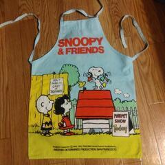 横須賀🆗SNOOPYジュニアサイズのエプロン￥1080の品