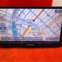 KENWOOD 上級　MDV-L502 フルセグ　2023地図　新品バックカメラ　せ14