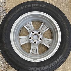 スタッドレスタイヤ　215／65R16 ホイール16インチ（ヴェルファイアにインチダウンで使用、夏：225／60R17）トヨタ純正アルミホイール4本セット