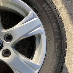 スタッドレスタイヤ　215／65R16 ホイール16インチ（ヴェルファイアにインチダウンで使用、夏：225／60R17）トヨタ純正アルミホイール4本セット