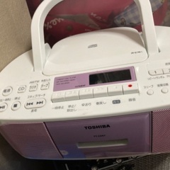 TOSHIBA CDラジカセ