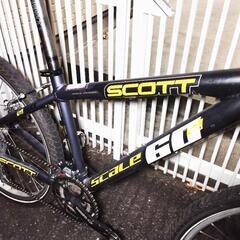美品 SCOTT MTB SCALE SHIMANO24段変速 フロントサス付