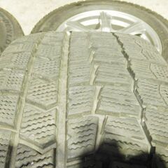 ｸﾗｳﾝ ﾏｰｸX等 ｽﾀｯﾄﾞﾚｽﾀｲﾔ付 215/60R16 ｱﾙﾐ4本ｾｯﾄ 16×6.5J+39 114.3 ﾀﾞﾝﾛｯﾌﾟ 2017年製