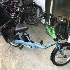地域限定送料無料 パナソニック ギュットミニ 子供乗せ 16AH 20インチ 